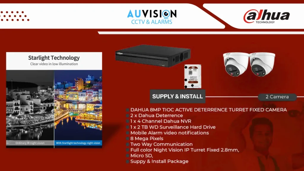 dahua 2 camera packages