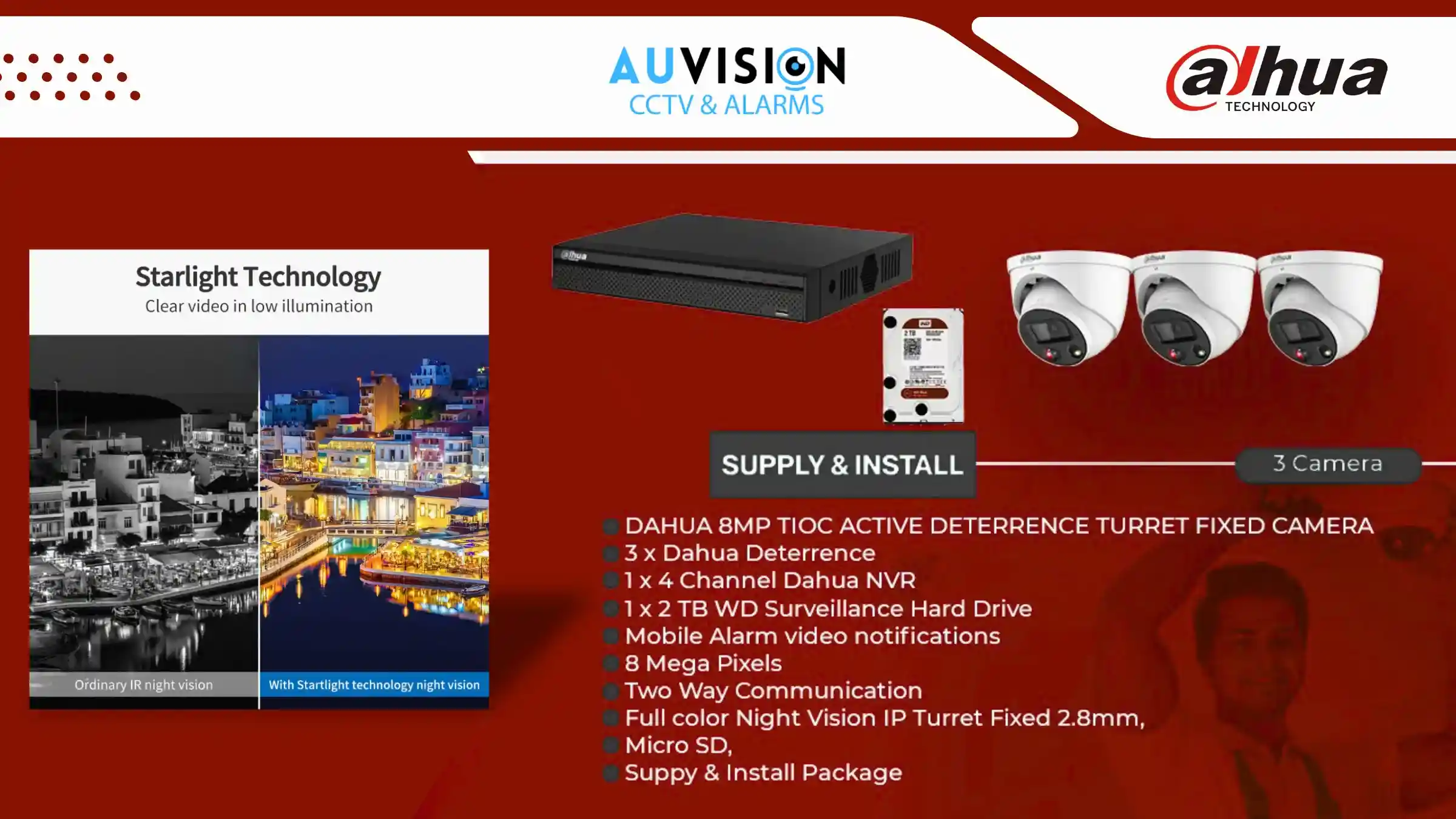 dahua 3 camera packages