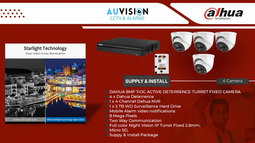 dahua 4 camera packages